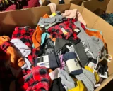 Mixed clothings pallet